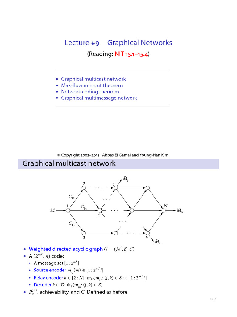 Lect 09 | PDF | Routing | Theoretical Computer Science