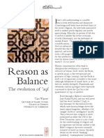 Reason As Balance by TJ Winter