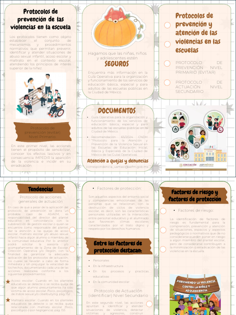 Protocolos de Prevención de Violencias Escolar | PDF | Abuso infantil ...