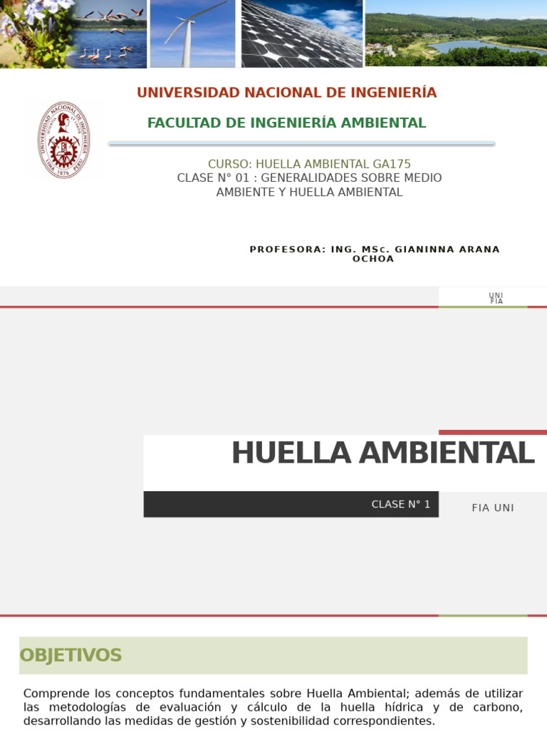Medio Ambiente y Huella Ambiental | PDF | Evaluación del ciclo de vida ...