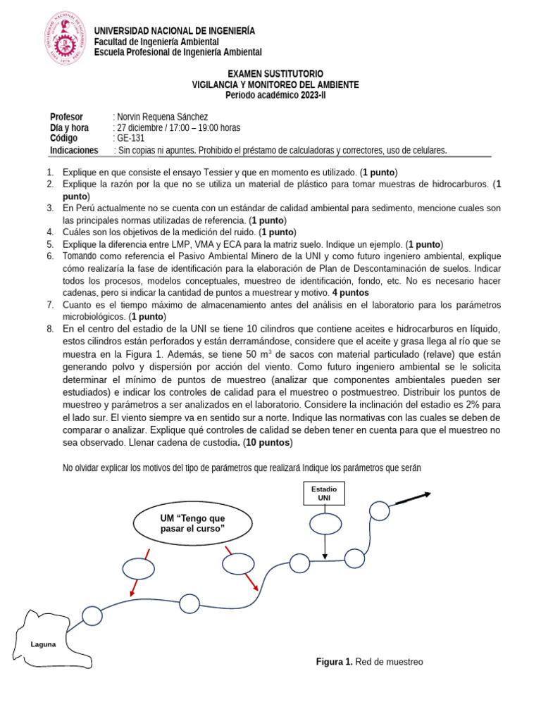 Susti Vigilancia y Monitoreo 2023-2 | PDF | Laboratorios | Muestreo ...