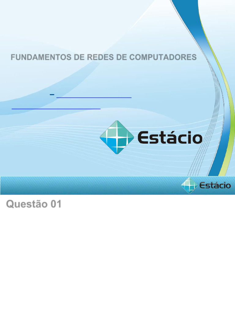 Fundamentos de Redes de Computadores | PDF | Modelo OSI | Rede de ...