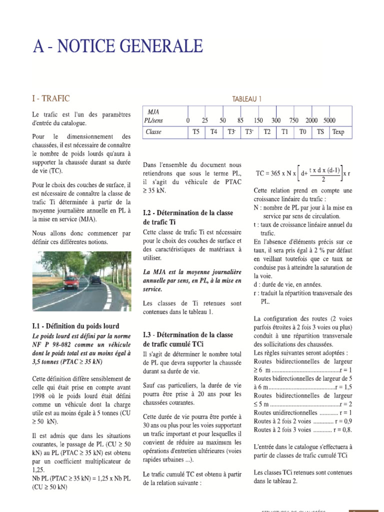 Notions Générales-Cours de Route 1 | PDF