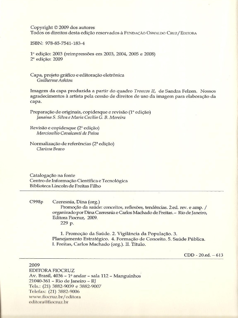Uma Introduo Ao Conceito de Promoo Da Sade | PDF