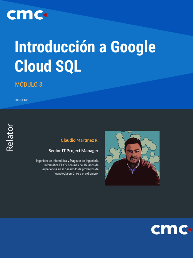 Introducción a Google Cloud SQL | PDF | Computación en la nube | SQL