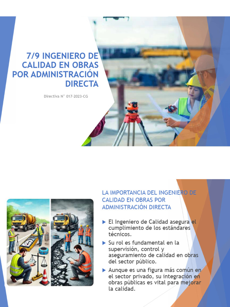 Ingeniero de Calidad en Obras Públicas | PDF | Hormigón | Sistema de ...