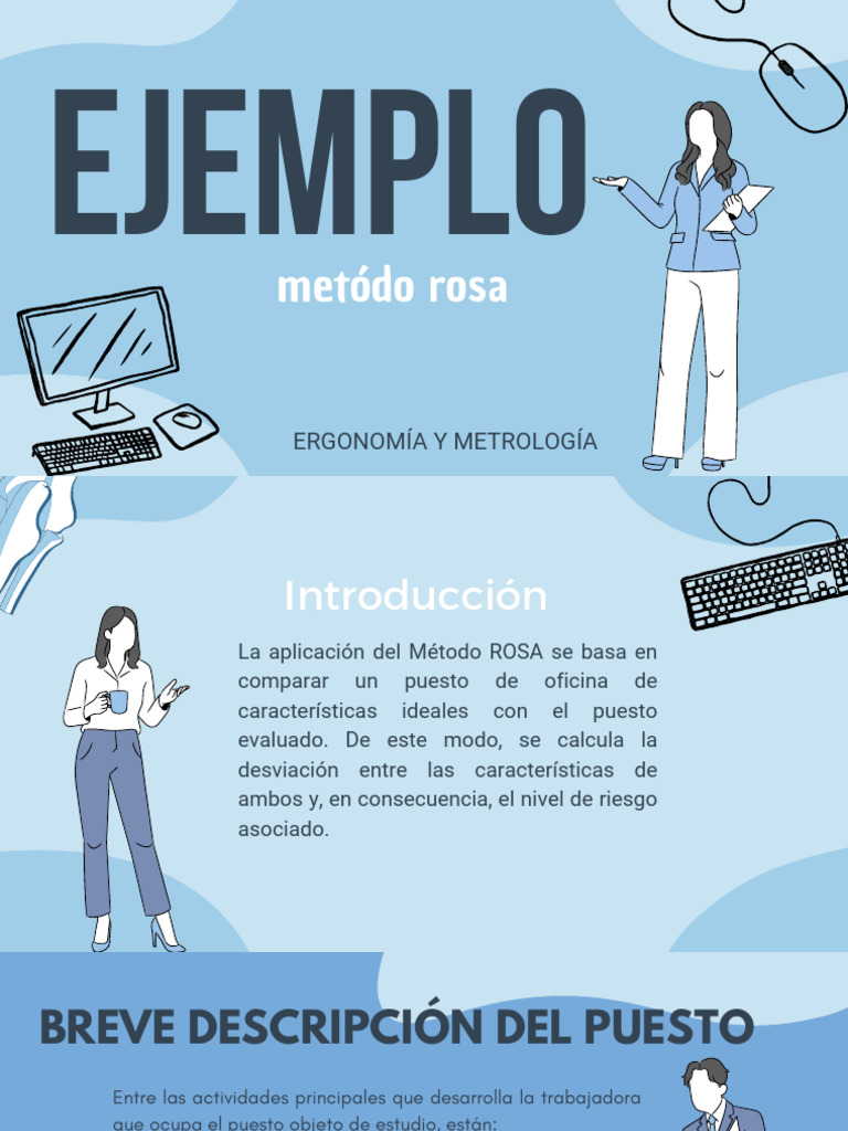 Método ROSA en Ergonomía de Oficinas | PDF