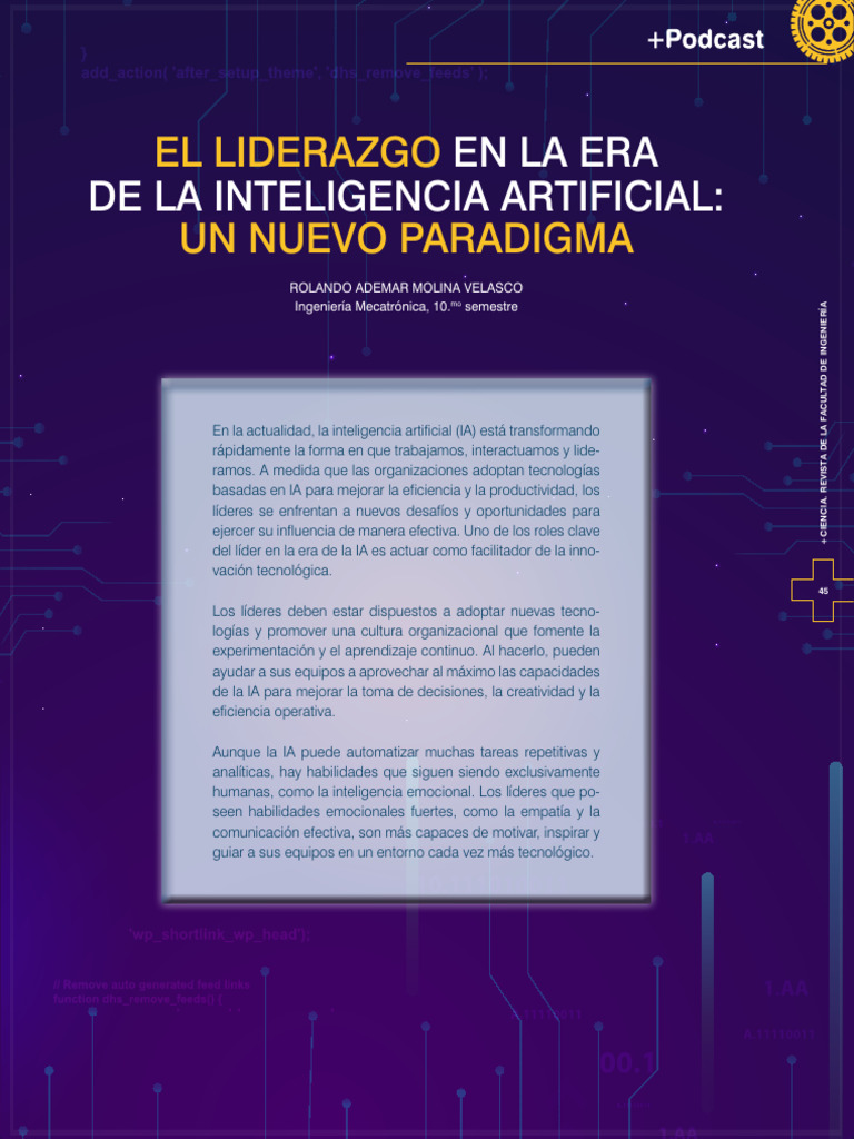 Liderazgo y Ética en la Era de IA | PDF | Inteligencia artificial ...