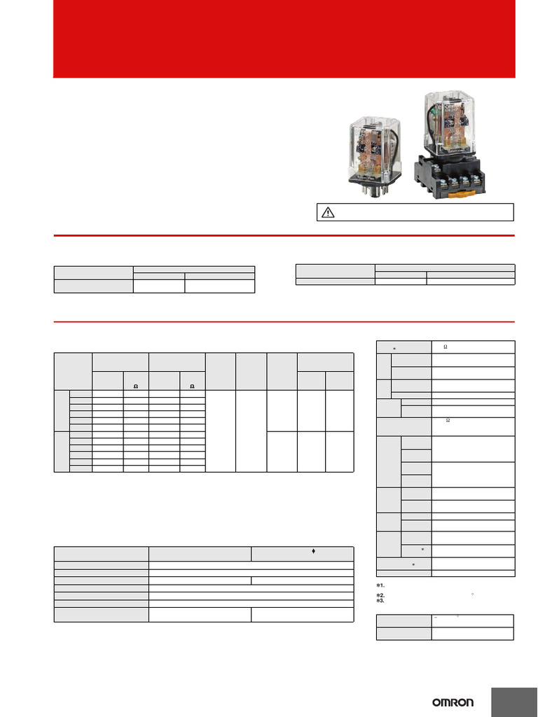 MK2KP Latching Relay Specifications | PDF | Relay | Alternating Current