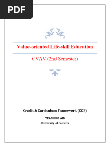 CVAC_Value-oriented Life-skill Education_Teaching Aid