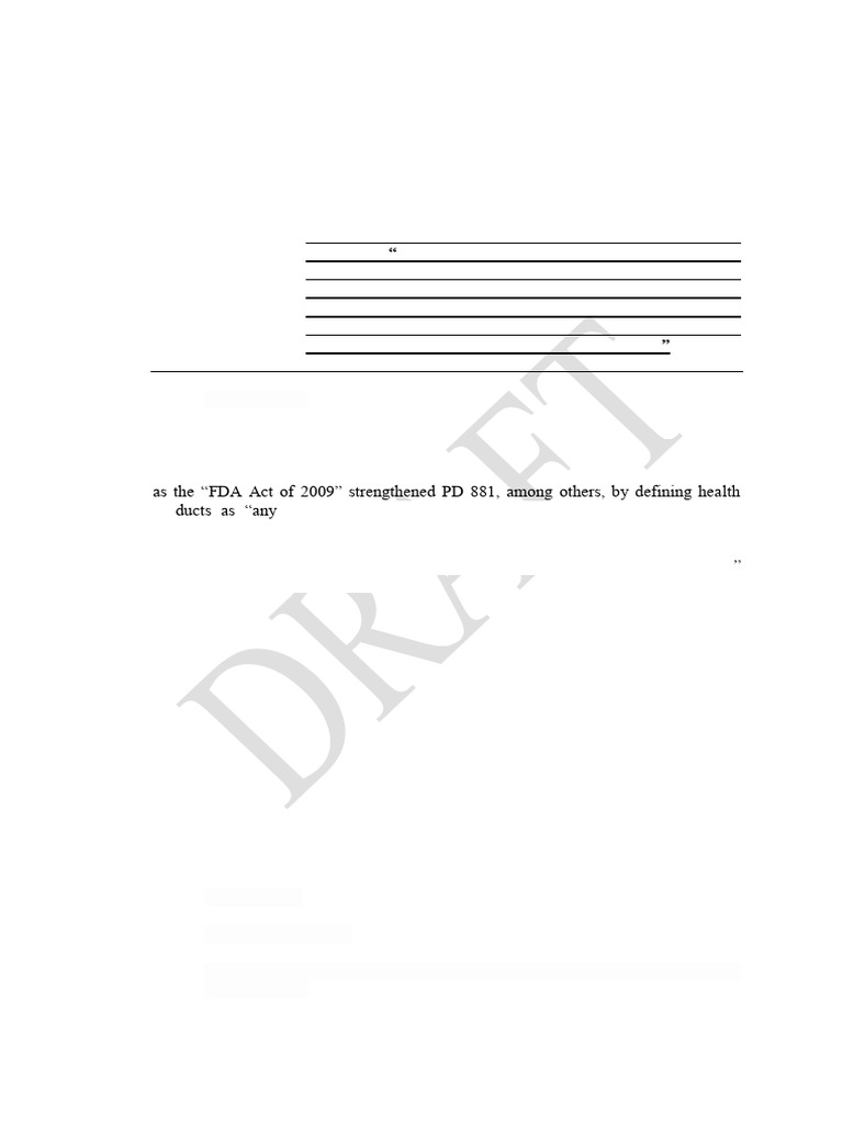 Guidelines for Licensing HUHS Products | PDF | Food And Drug Administration