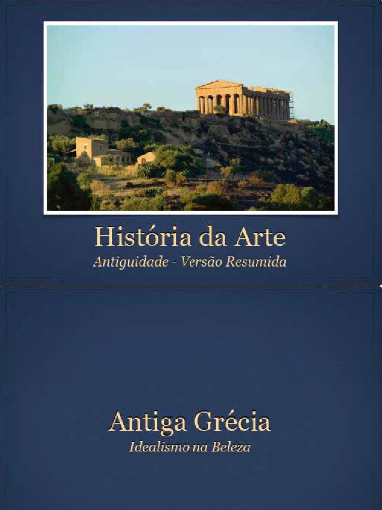 Cultura e Arte dos Helenos na Antiguidade | PDF | Escultura | Gregos