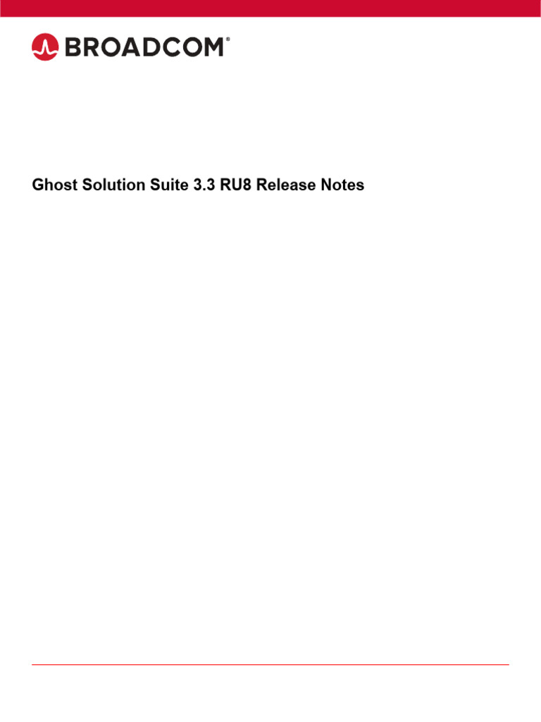 Ghost Solution Suite 3.3 RU8 Release Notes | PDF | Computer Science ...