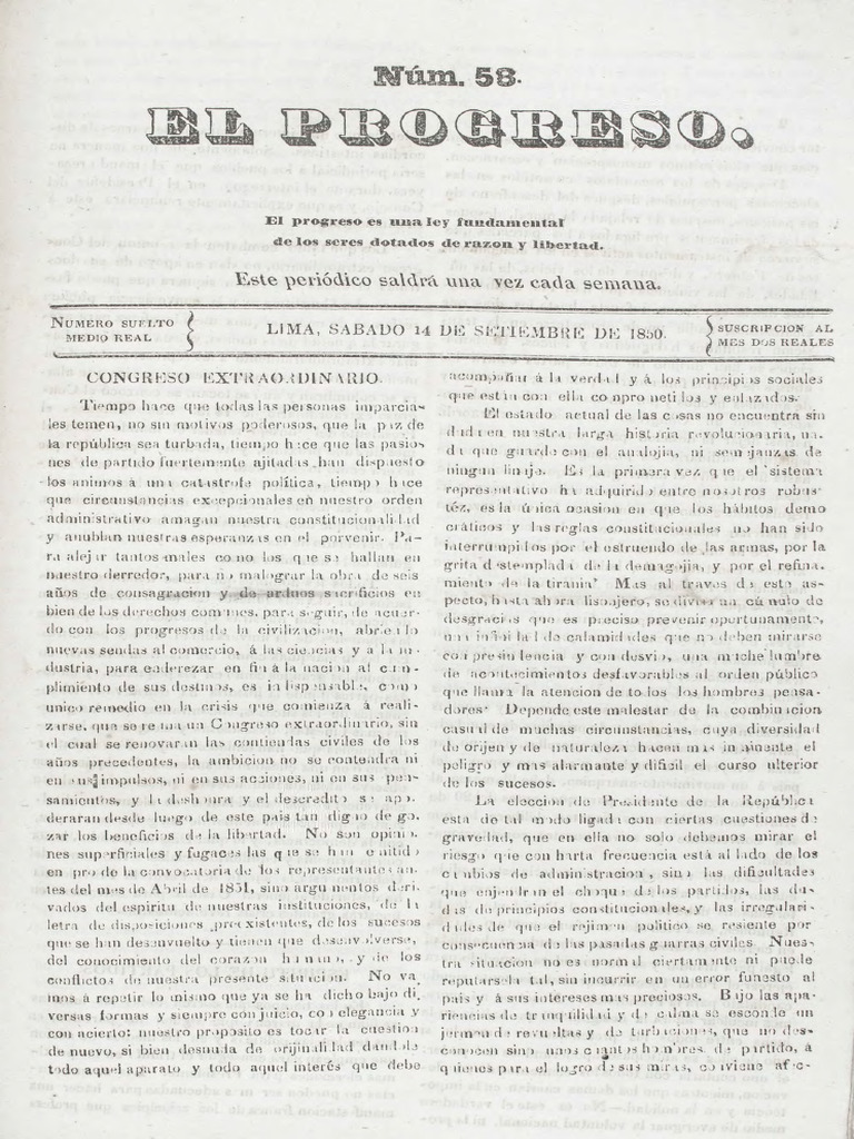 El Progreso N° 58 | PDF