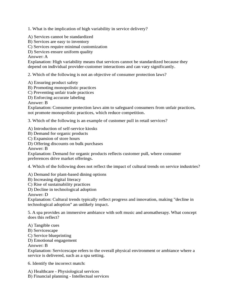 Assignment 1 Pdf Retail Customer Experience