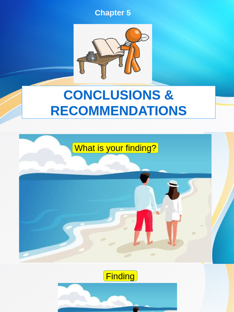 Topic 11 Conclusions Recommendations | PDF | Cognition | Methodology