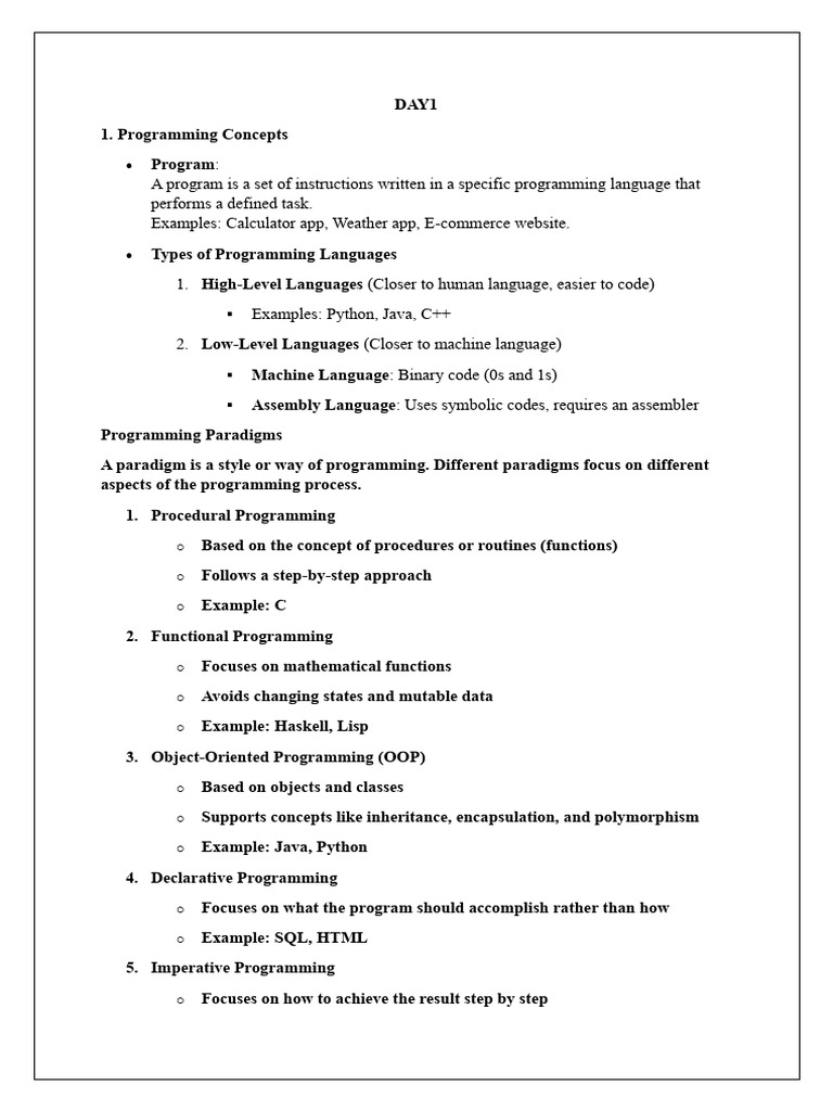 Programming Basics for Beginners | PDF | World Wide Web | Internet & Web