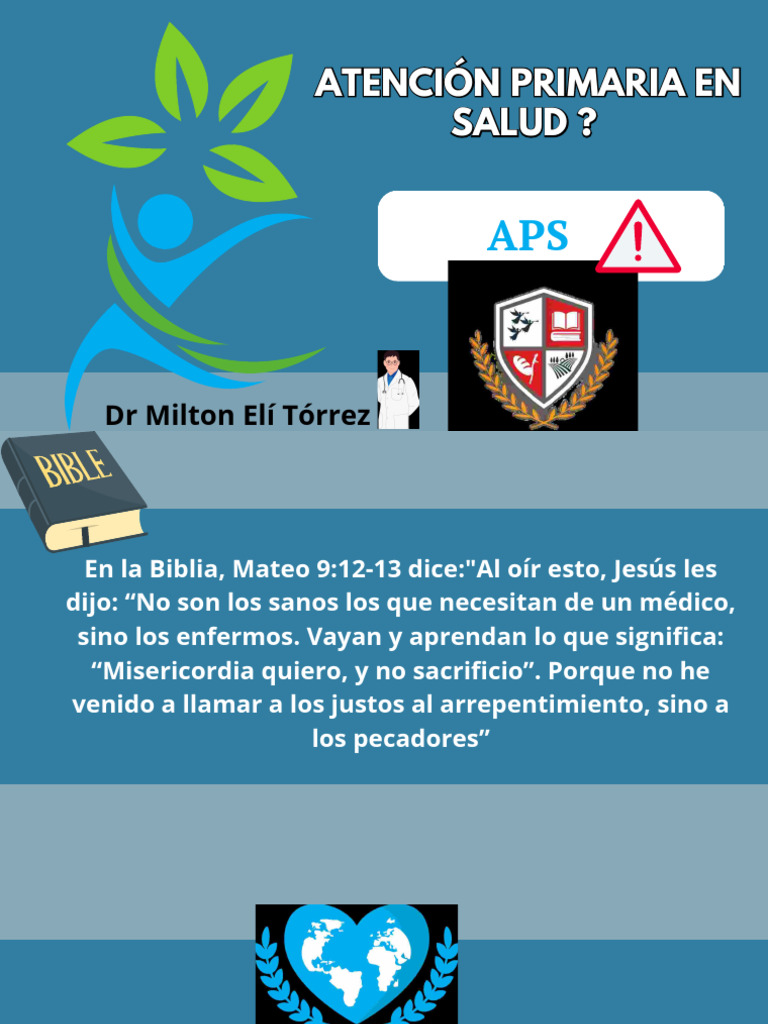 Principios de la Atención Primaria en Salud | PDF | Organización ...