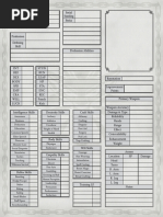 Daggerheart PDF Character Sheet | PDF | Role Playing Video Games | Role ...