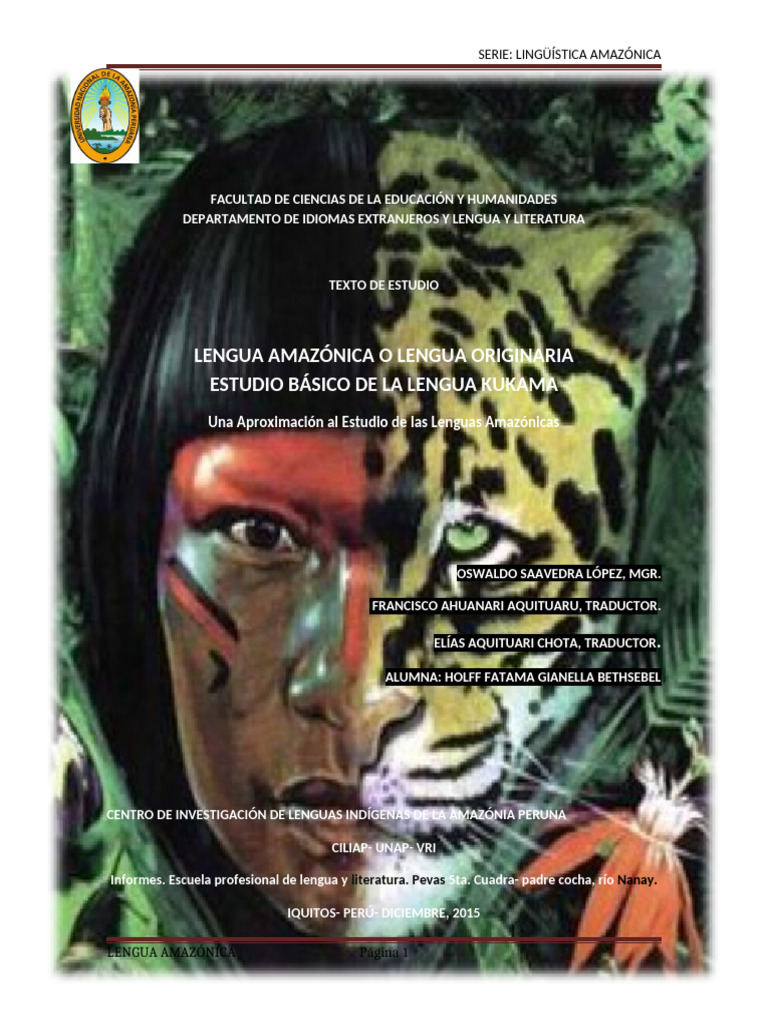 Estudio de la Lengua Kukama en Perú | PDF | Justicia | Crimen y violencia