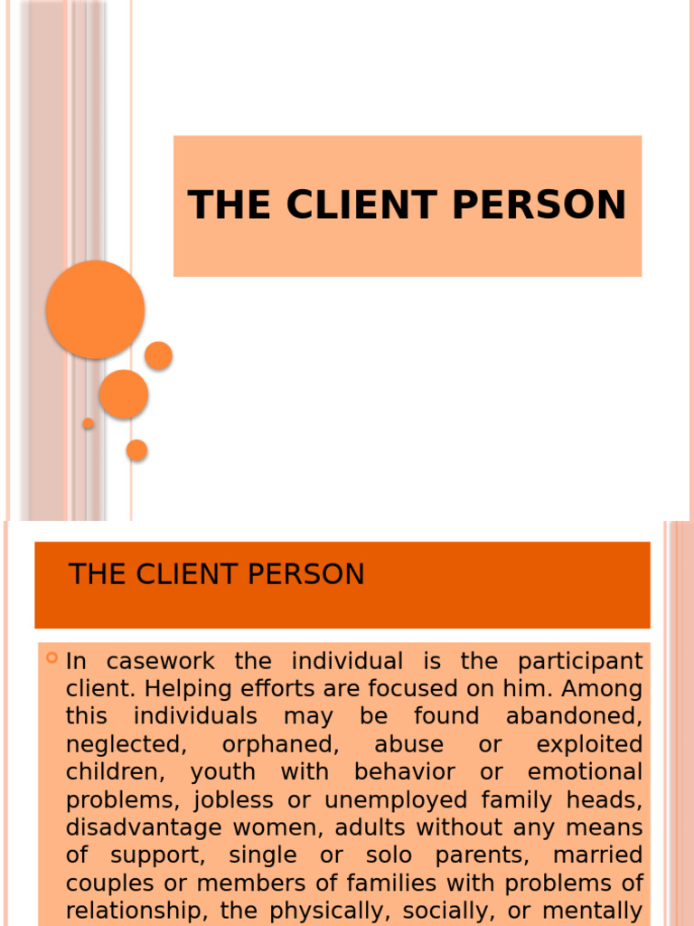 Understanding the Client in Social Work | PDF | Feeling | Stress (Biology)