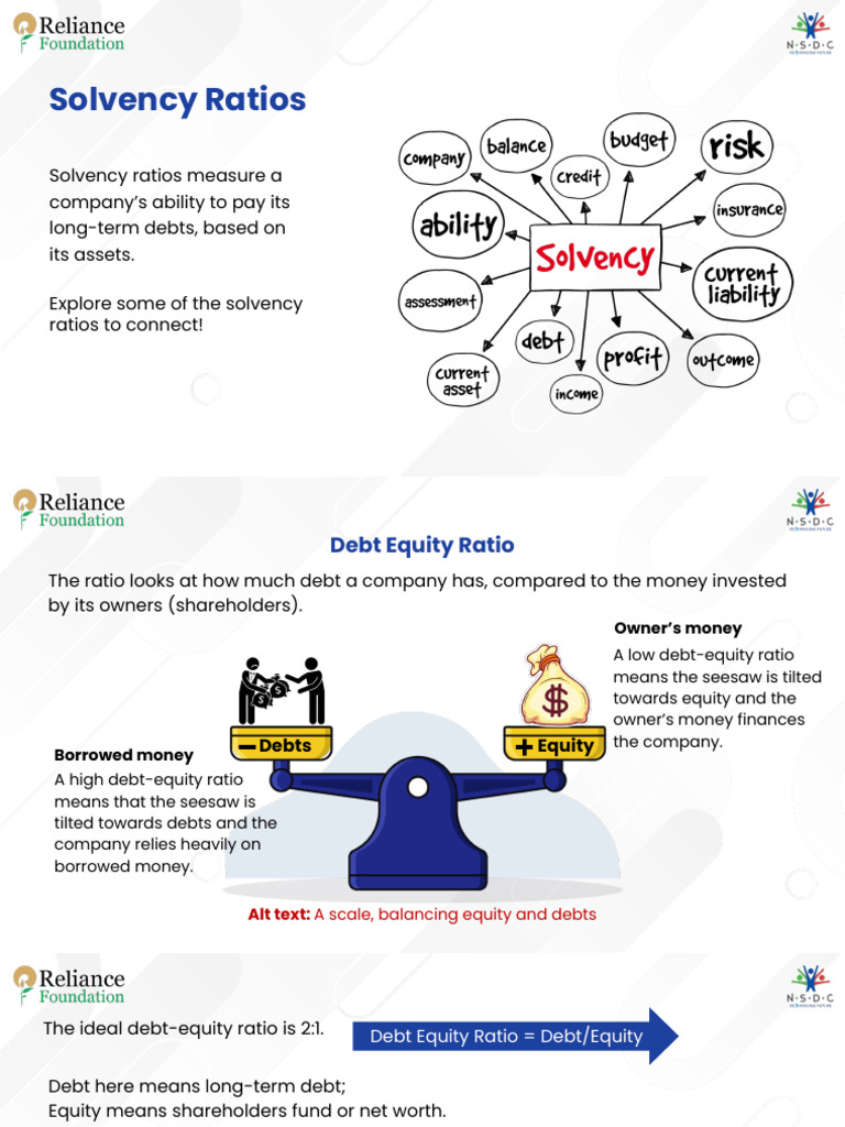 Solvency Ratios | PDF | Equity (Finance) | Interest