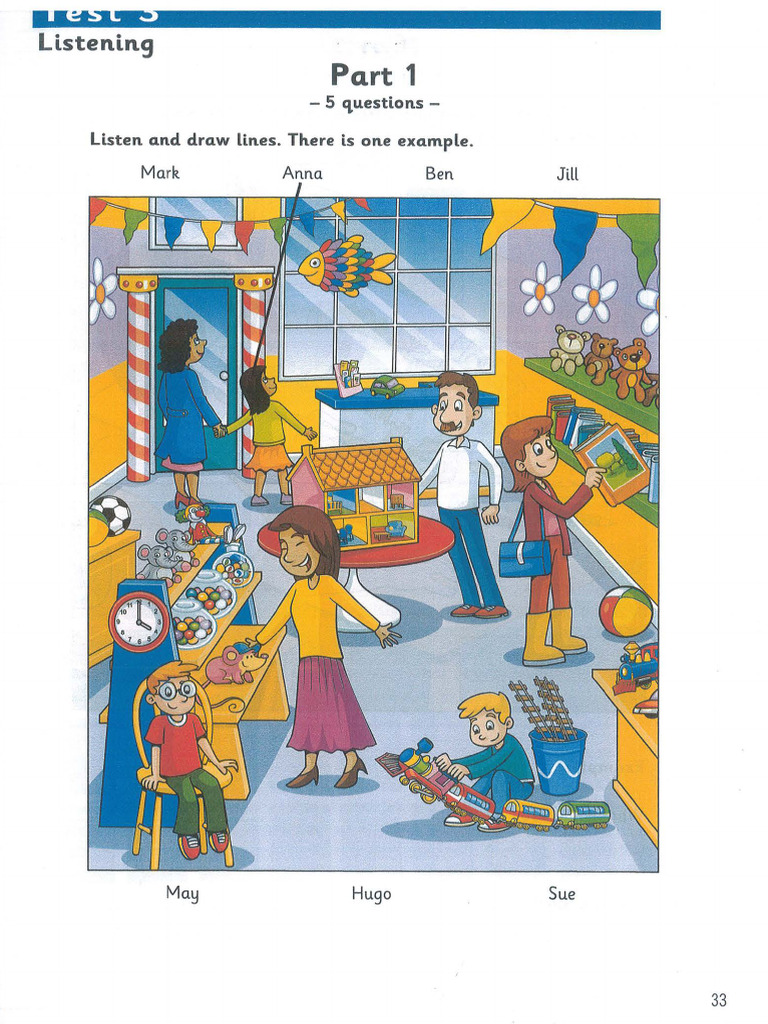 Starters Authentic 3 - Test 3 | PDF