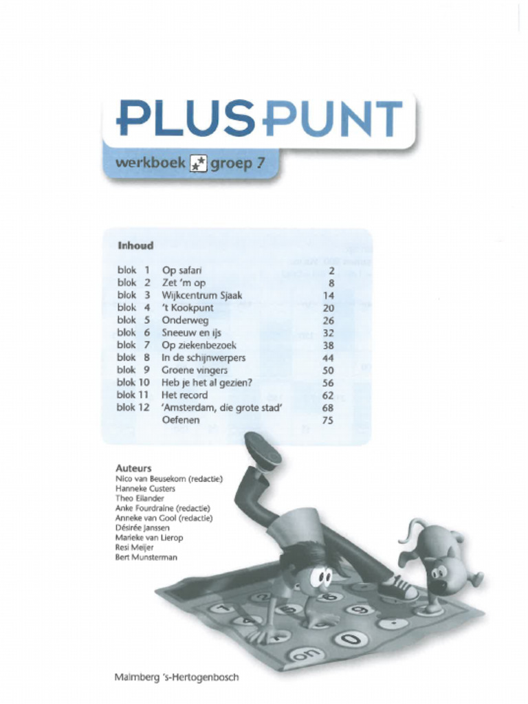 Pluspunt, GR 7, Werkboek Twee Sterren | PDF