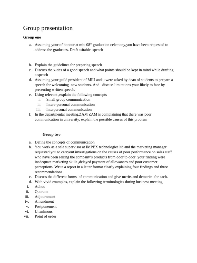Group Communication in Professional Settings | PDF | Communication