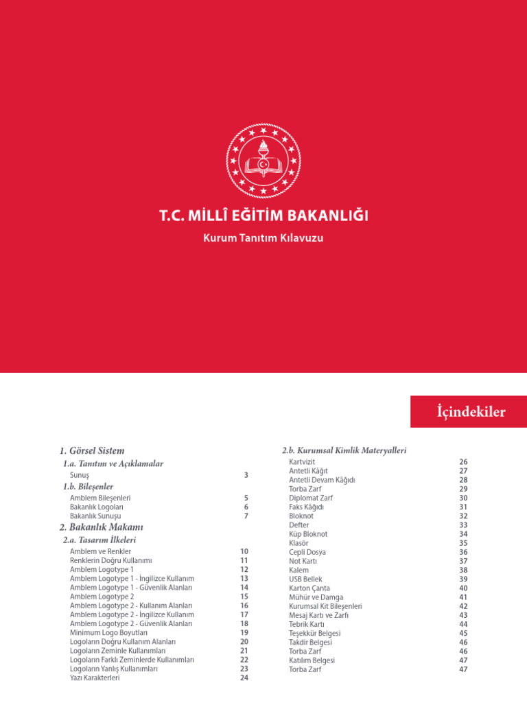 MEB Kurum Tanitim Kilavuzu | PDF