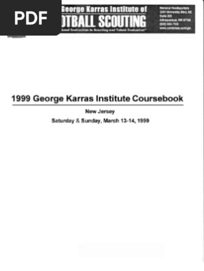 Football Scouting Course Book