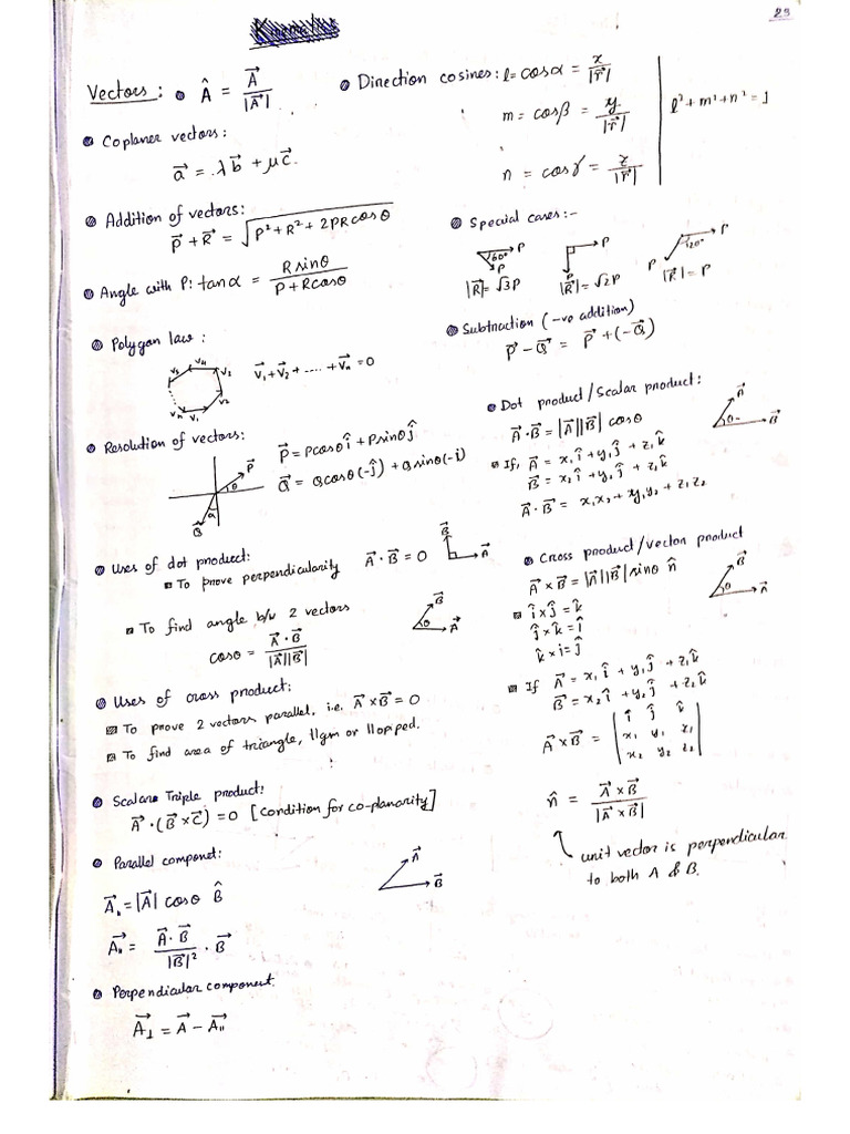 Physics Handwritten Short Notes Pdf