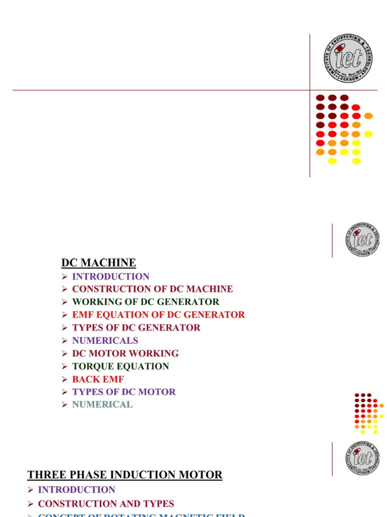 DC Machines: Construction and Working | PDF | Electric Motor ...
