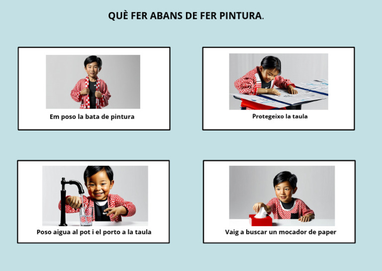 Quê Fer Abans de Fer Pintura | PDF