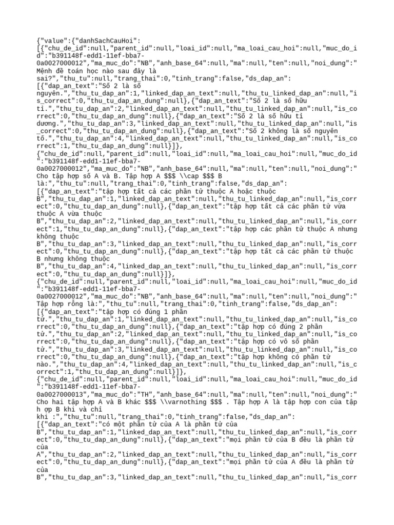 Json Import | PDF