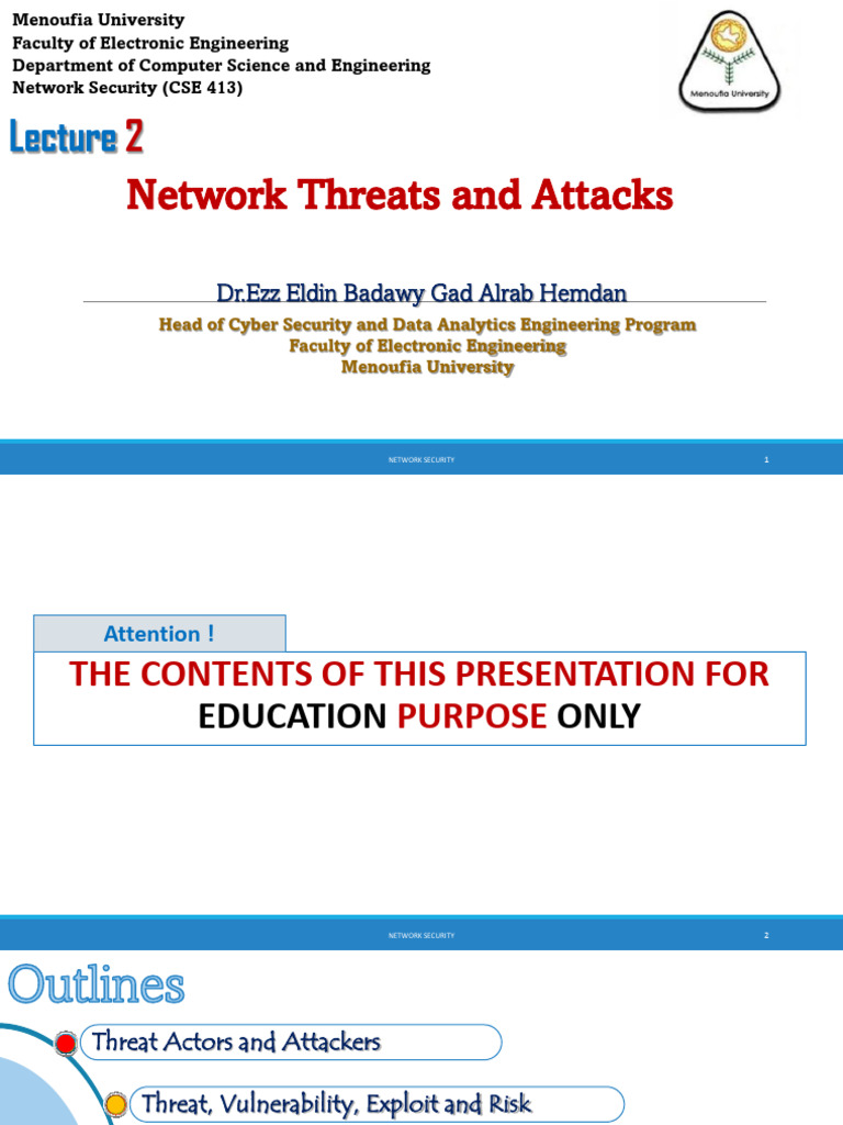 IP Spoofing in Network Attacks | PDF | Denial Of Service Attack | Security