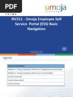 Umoja Self-Service Login Guide | PDF | Login | Password