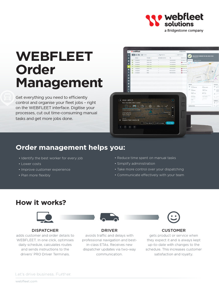 WEBFLEET Order Management Overview | PDF | Computer Science | Computer ...