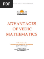 Advantage of Vedic Maths