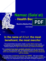 Namaz - The Health Benefits