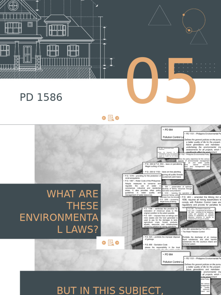 Overview of Philippine Environmental Laws | PDF | Environmental Impact ...