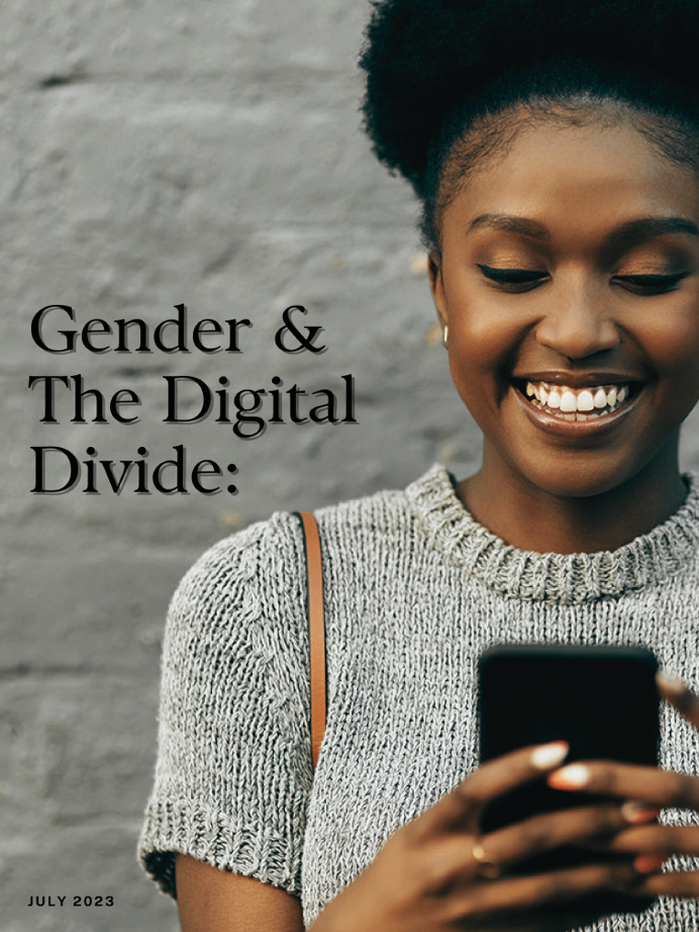 Gender and The Digital Divide 1 | PDF
