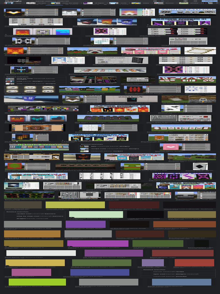 Best Minecraft Banner Designs Guide | PDF | Minecraft