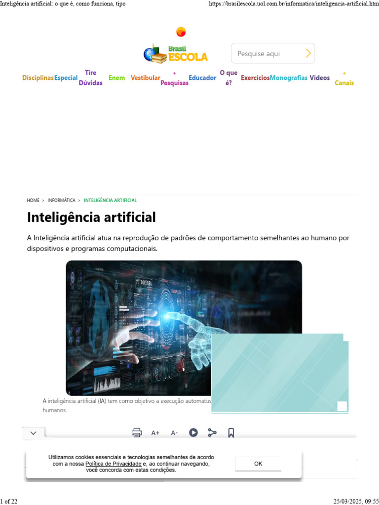 O que é Inteligência Artificial? | PDF | Inteligência artificial ...