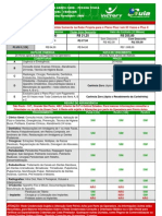 Tabela Green Card Pf Novembro - 2008