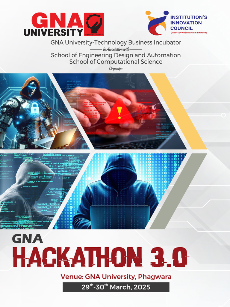 CodeFiesta 3.0 Hackathon at GNA University | PDF | Payments | Money