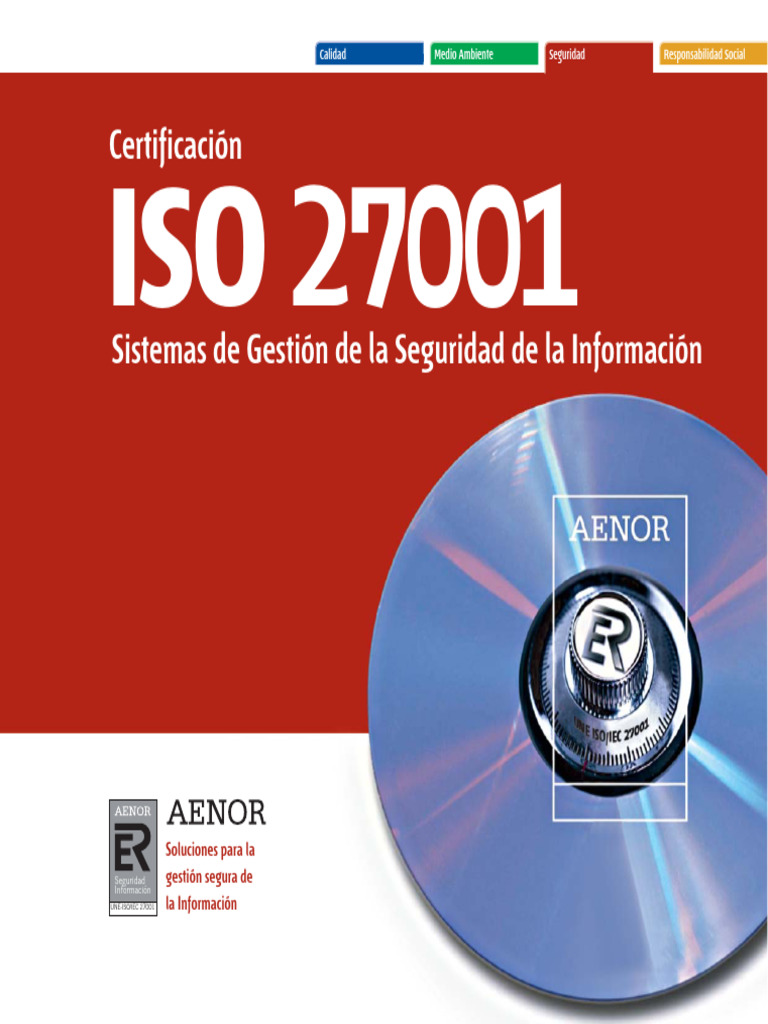 Iso 27001 | PDF | La seguridad informática | Seguridad