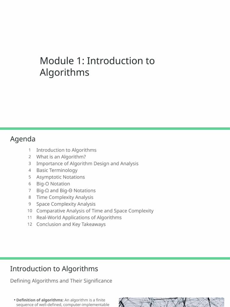 Daa Lec 1 | PDF