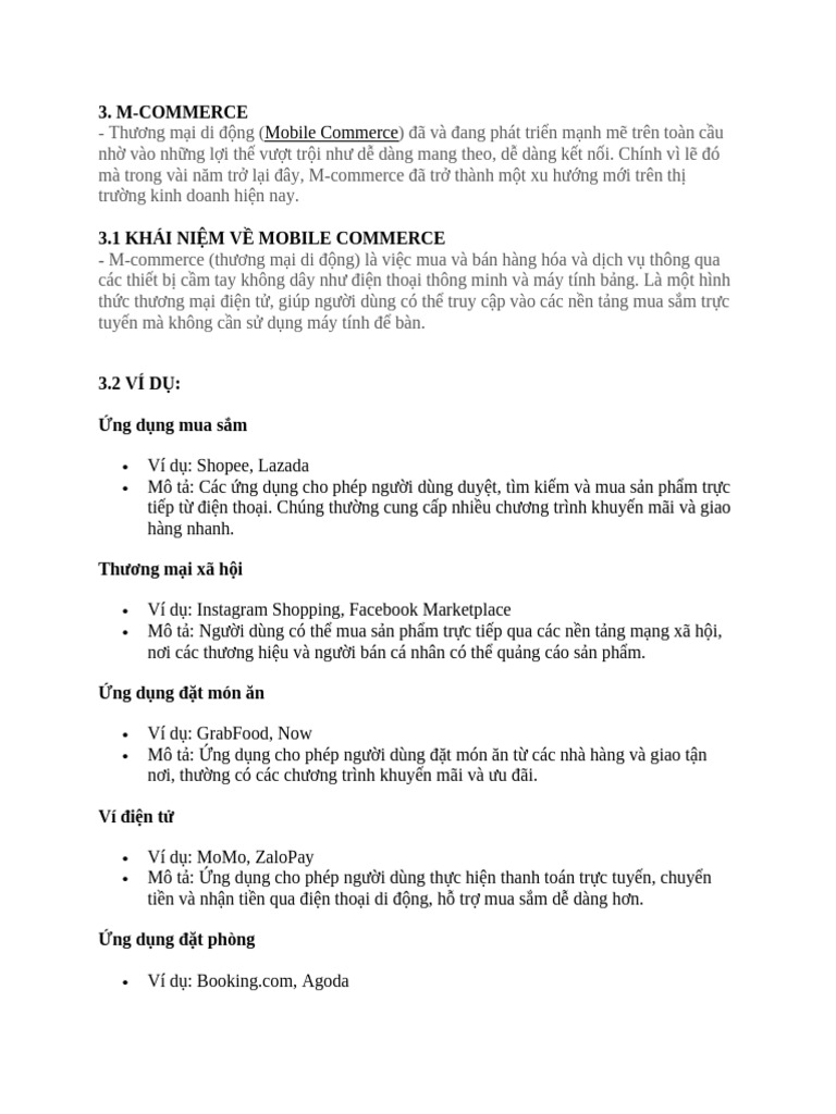 M Commerce | PDF