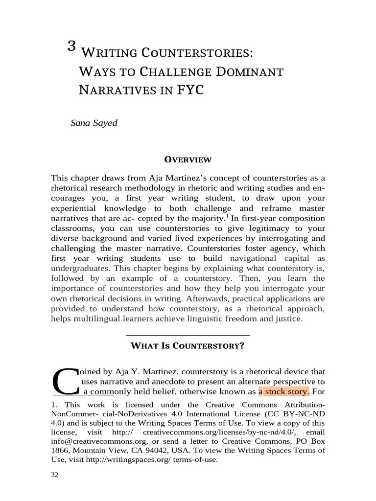 Challenging Master Narratives in FYC | PDF | Multilingualism | English ...